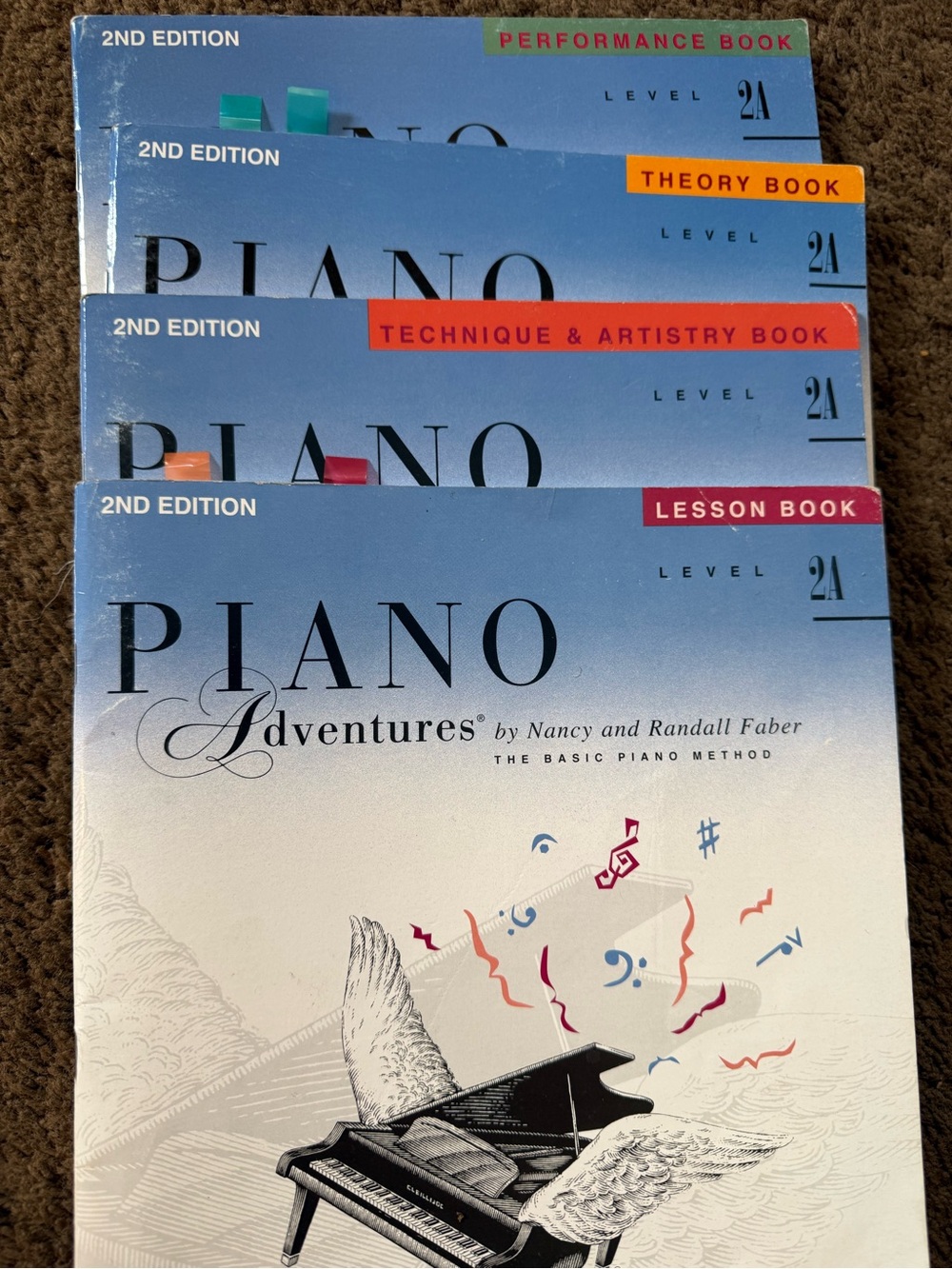 Faber piano adventures 2a